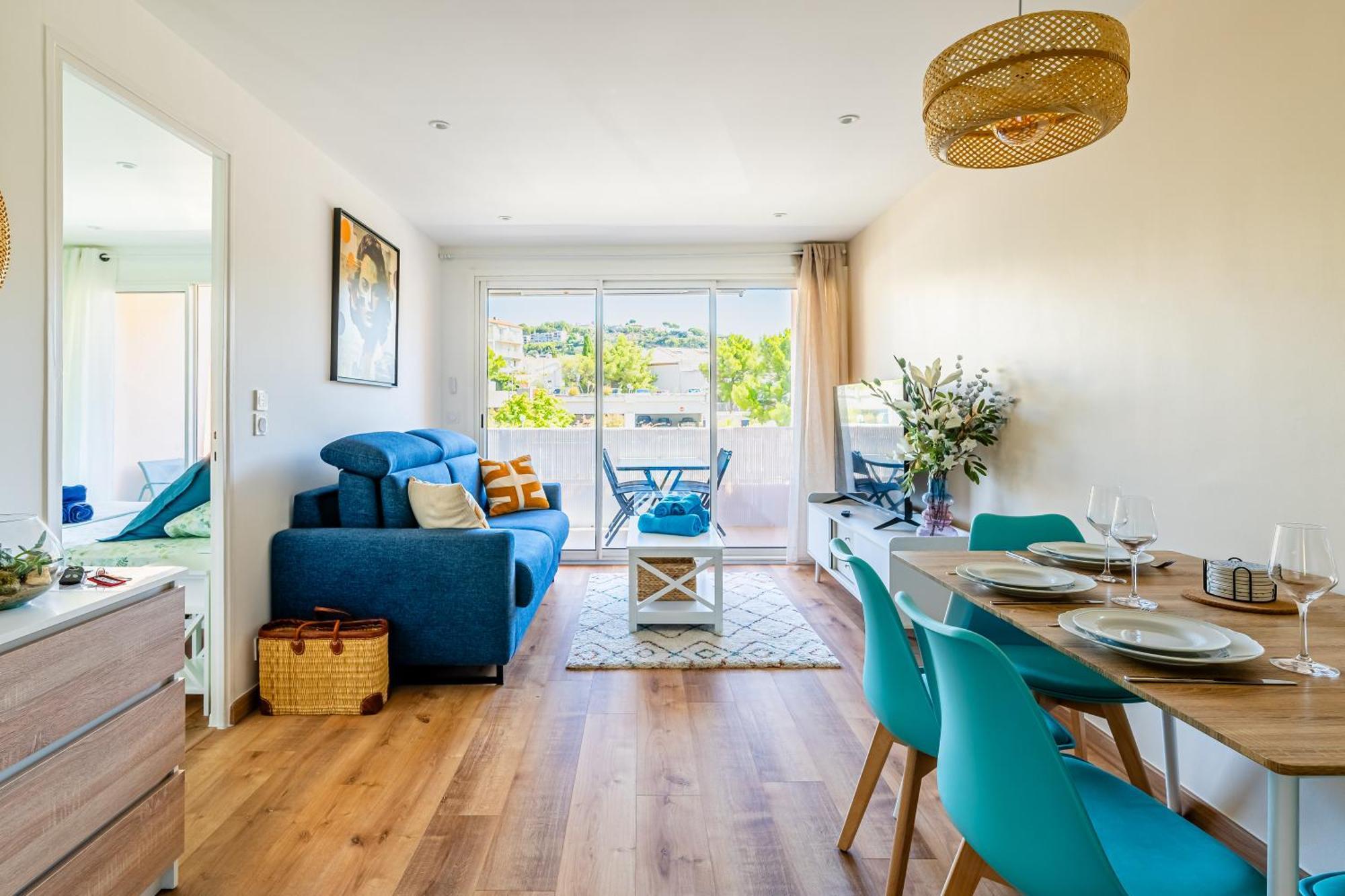 Cassis - Le Capucine, 4Pers, Terrasse, Classe 3 Etoiles מראה חיצוני תמונה